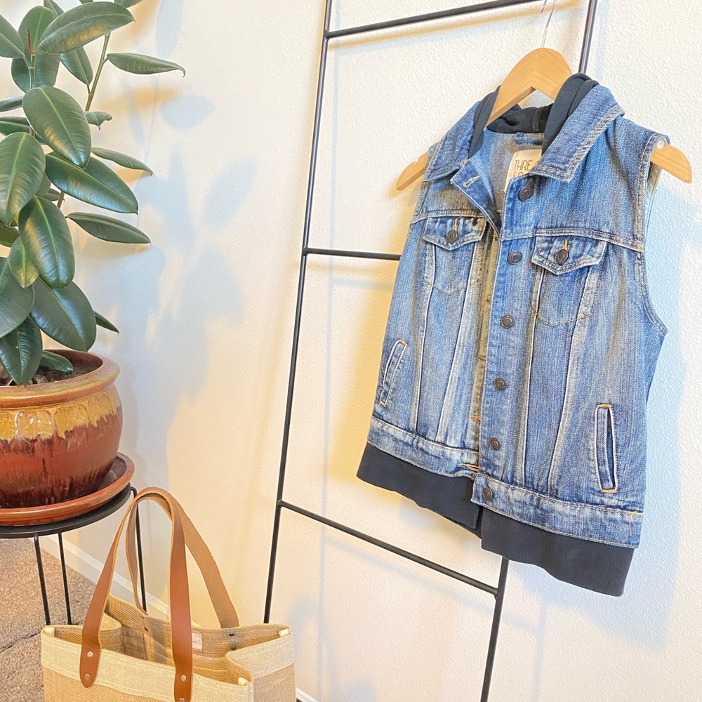 🌴Cropped Jean Vest 🌴